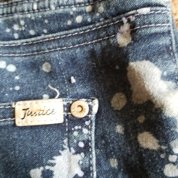 Justice Stretch Denim Shorts - Picture 3 of 8